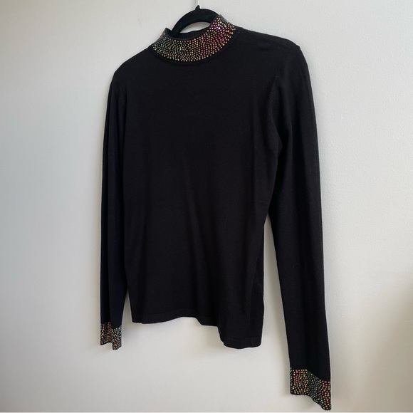 NWOT LIV Milano Sequined Sweater (S) - Picture 4 of 9